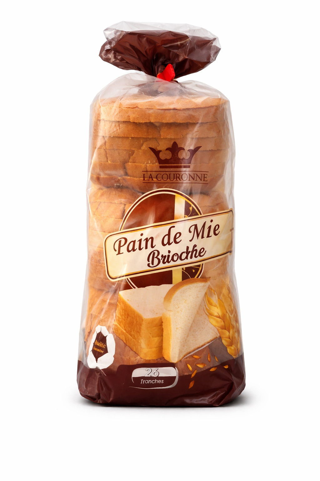 Pain De Mie Briochée La Couronne 600G